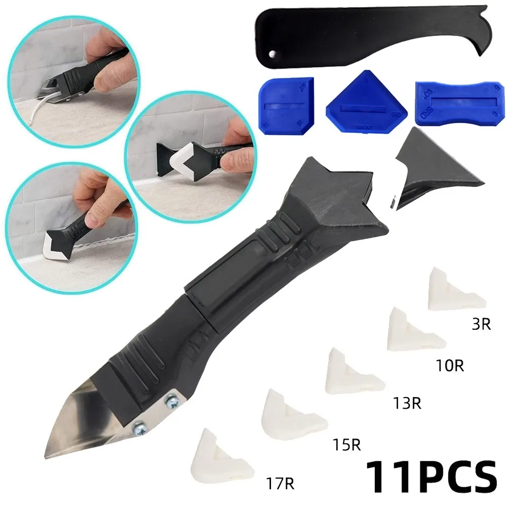 

Tool Kit Caulking Tool Kit Useful 11PCS 11x Caulking Tool Multipurpose