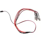 2020 Новинка 4 шт.компл. RC модель Drift Car LED Night 5 мм и 3 мм фары светодиодные фары для RC Car