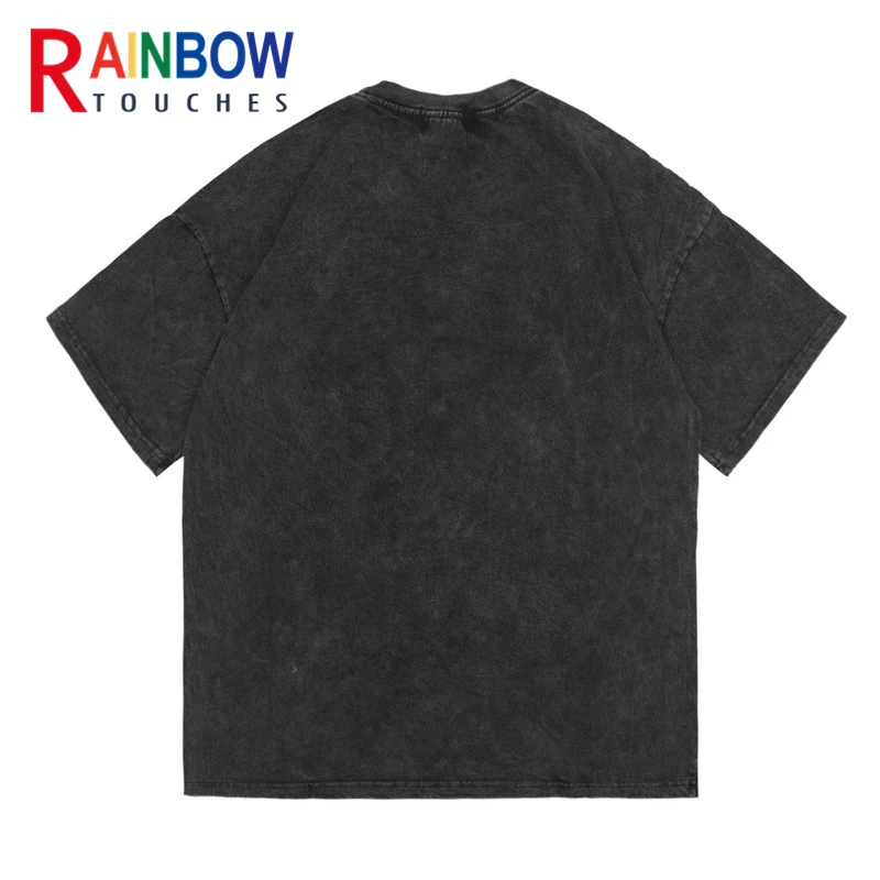 Rainbowtouches 2021 футболка с рукавом до локтя унисекс в стиле High Street винтажные граффити