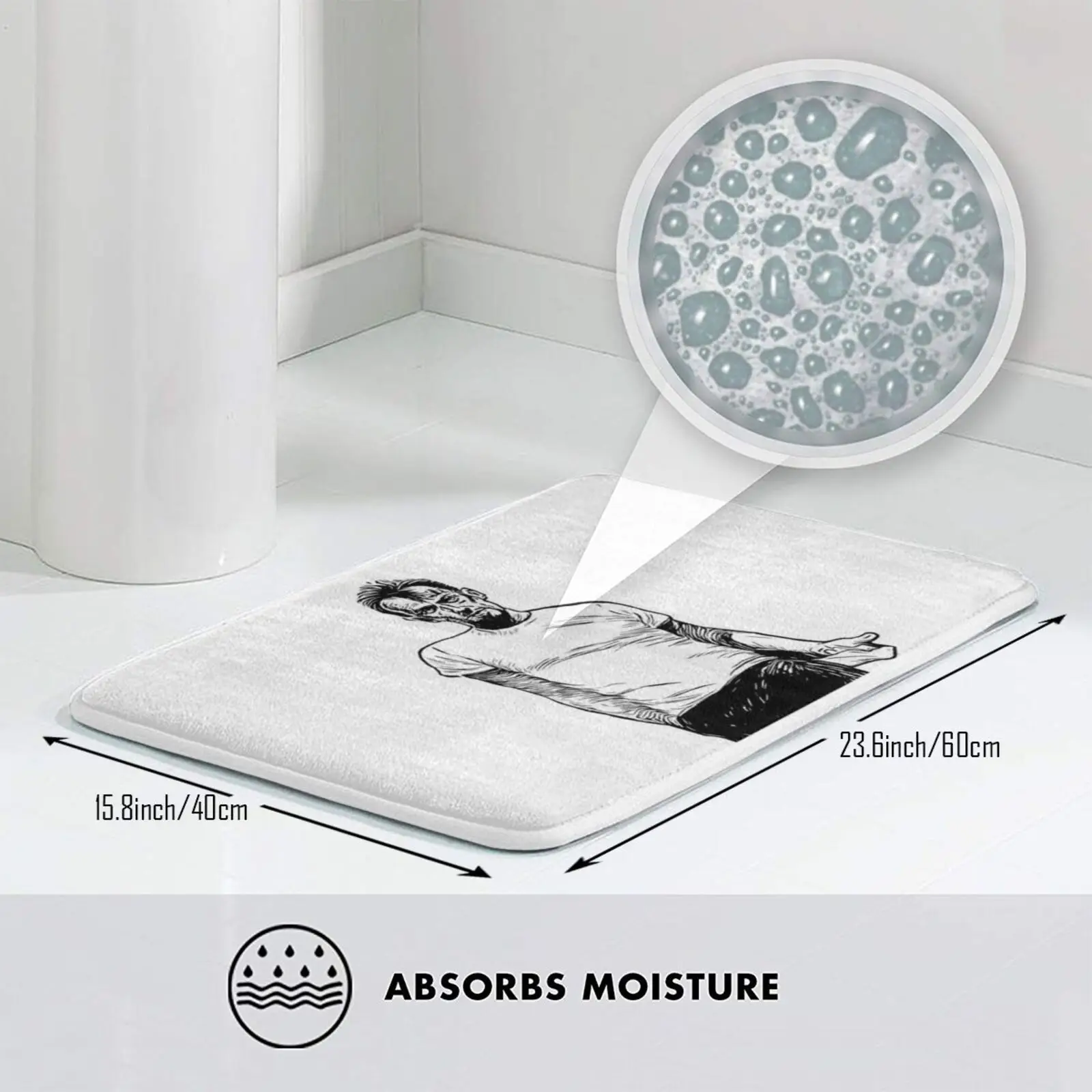 Коврик Bagwell коврик подушка мягкий тюремный перерыв побег из тюрьмы багвелл