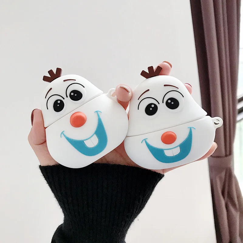 

Slow Princess Silicone Airpods Case For pro or 1/2 Kawaii Funny Bluetooth Earphones Dustproof Cover