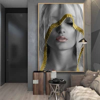 woman cover face canvas art paintings spiritual warfare canvas paintings wall art pictures for living room decor no frame