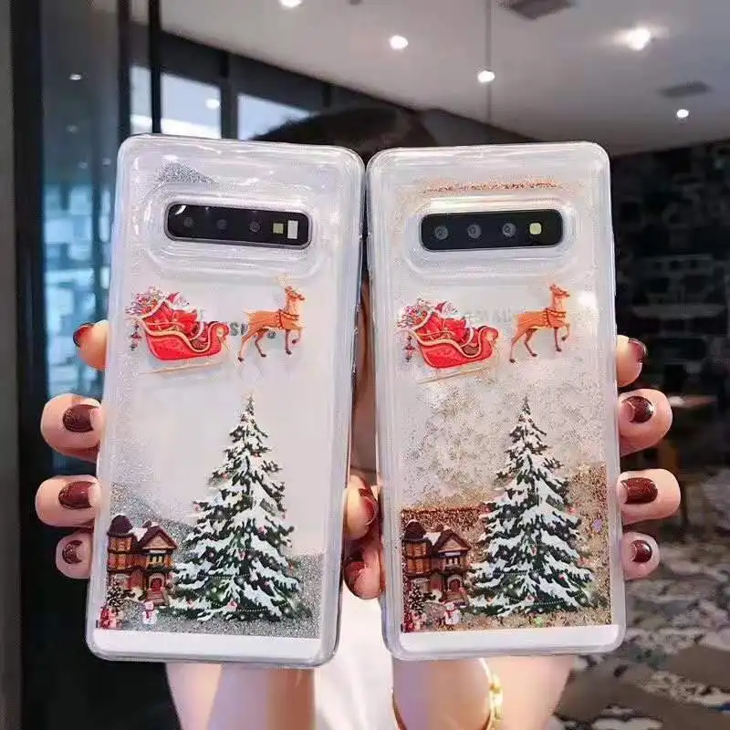 Динамический жидкий Блестящий песок Телефон чехол для iPhone 6 6S 7 8 Plus X XS XR Max