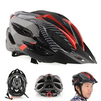 professional bicycle racing safety helmet bike cycling helmet adult men bike helmet carbon fiber red blue with visor mountain
