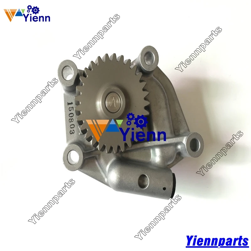Масляный насос для Yanmar 4TNV106 4TNE106 S4D106 масляный 123900 32001 Комацу 1. 0 WB140 WB150 экскаватор