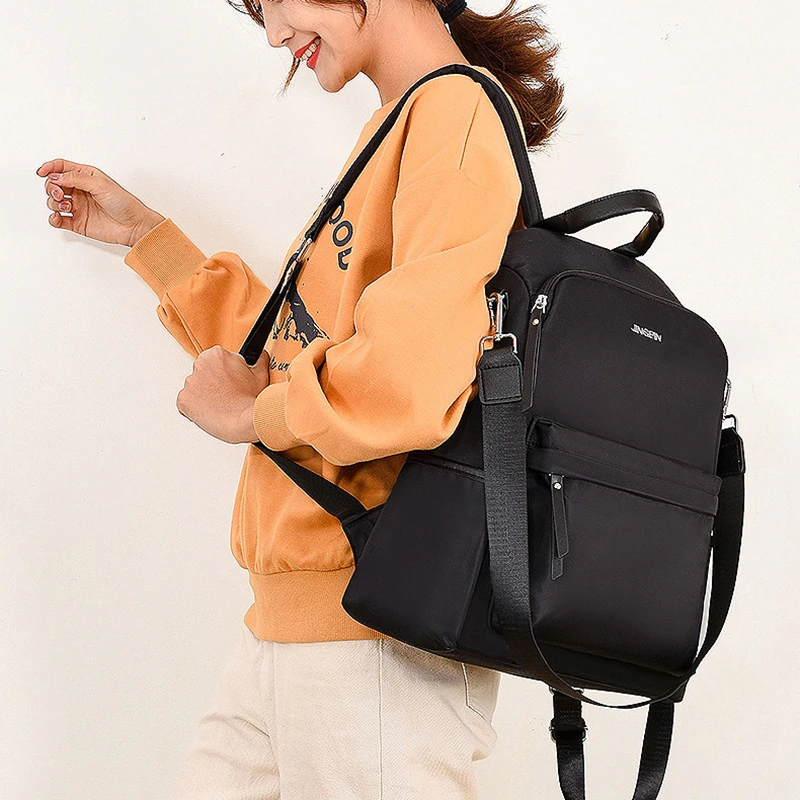 

LIKETHIS Women Travel Backpacks Designer Waterproof Laptop Schoolbags USB Shoulder Bags Mami Baby Nappy Large Capacity Mochila