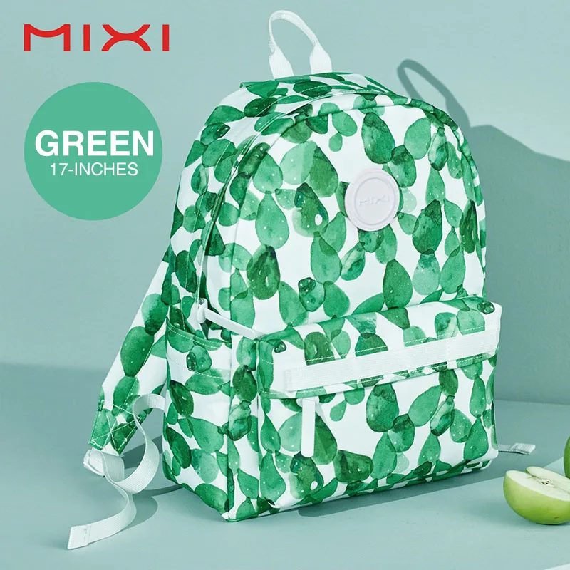 Модный рюкзак Mixi для мужчин и женщин школьная сумка ноутбука дорожная