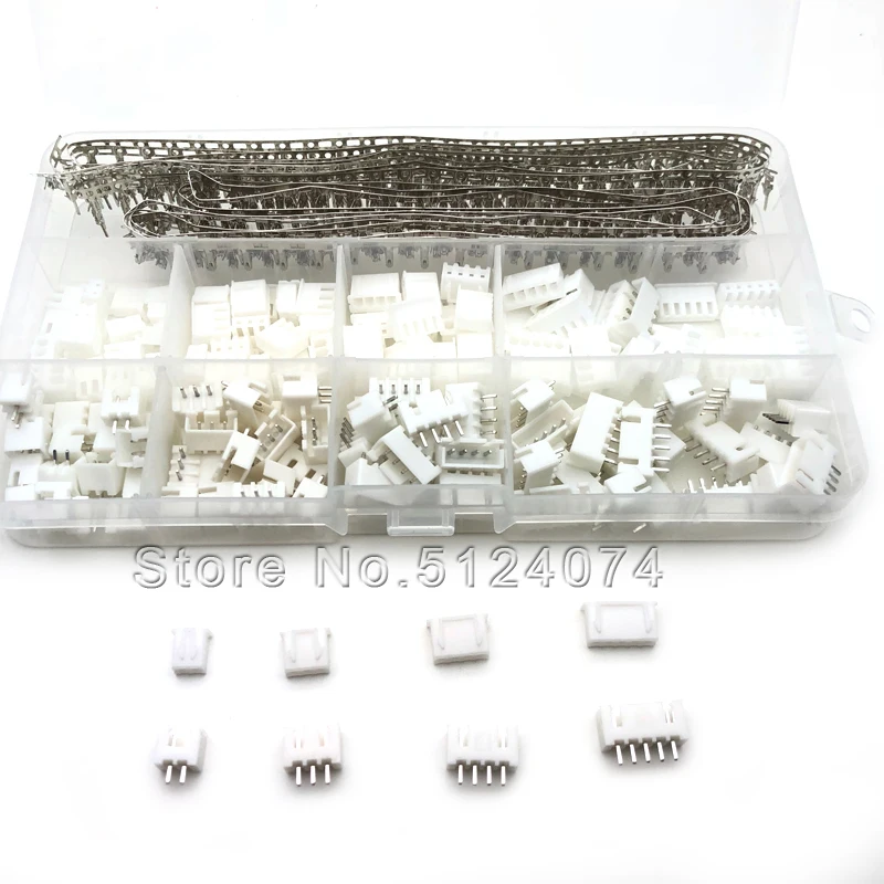 560 шт./лот DuPont XH2.54 2 P/3 P/4 P/5 P СМЕШАННЫЙ комплект разъем + прямой штырь мужской