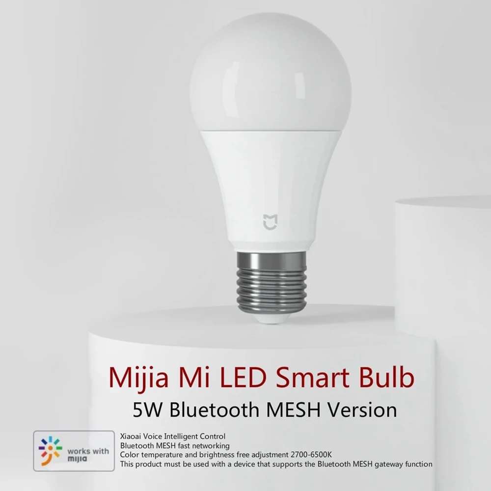 Интеллектуальная светодиодная лампа Xiaomi Mi Mijia Bluetooth сетчатая версия умная