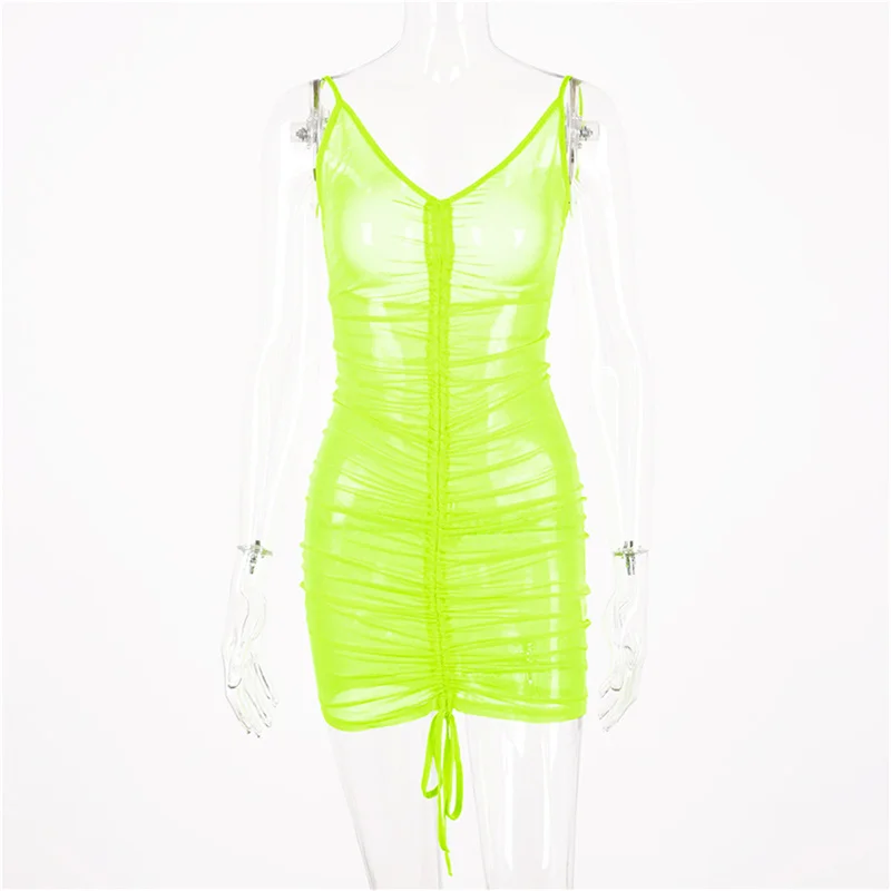 Сексуальное Сетчатое платье женское прозрачное ажурное бикини накидка