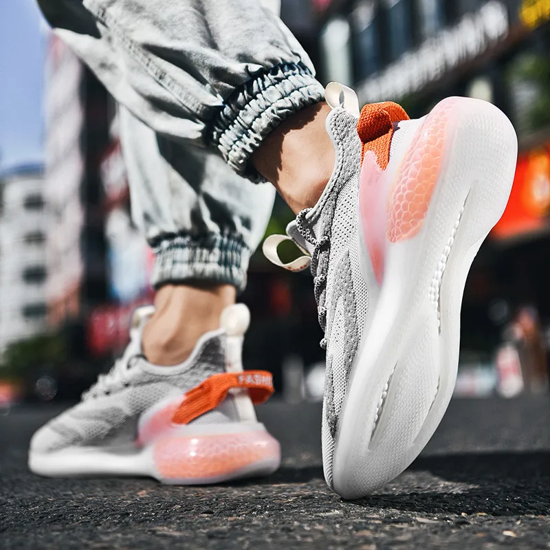 Взрывные мужские кроссовки из кокосовой ткани дышащие летающие удобная легкая