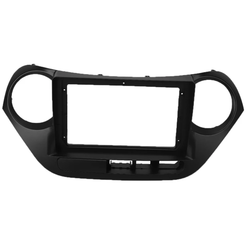 

9 дюймов 2Din Автомобиль фриз для HYUNDAI I10 2014-2017 (левое колесо) Автомобильный Dvd рамки Панель в-крепление на приборную панель Установка