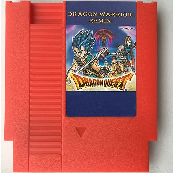 Картридж для игры Remix Dragon Warrior 1/2/3/4 8 бит 72pin 60pin бит|Картриджи| |