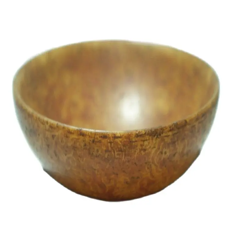 

China Old Hand Carved Carving Pattern Lettering Bowl Statue