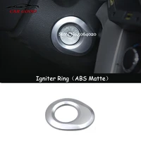 abs interior car key start system ignition igniter ring cover trim car styling 1pcs for nissan x trail x trail t31 2008 2013