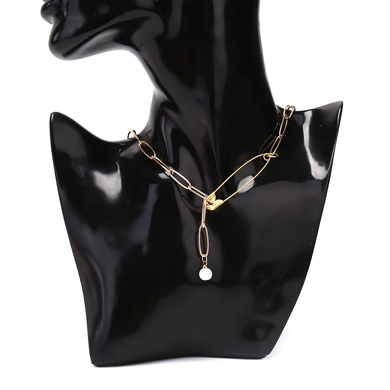 Преувеличение личности замок металлический кулон сплав простой хип-хоп Длинная