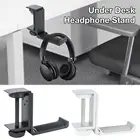 Универсальный металлический держатель для наушников с крючком, подставка для наушников, подставка для игровой гарнитуры с регулируемым зажимом для сумки для гарнитур