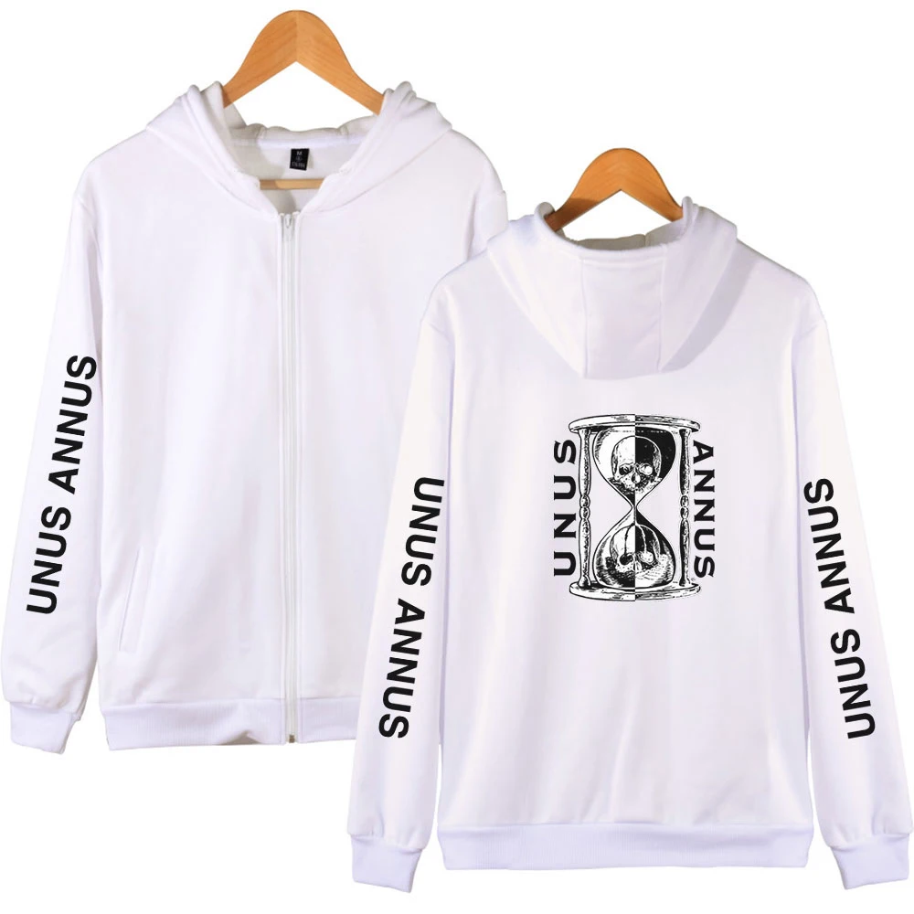 

Unus Annus Hoodie Unisex Oversized Zipper Hoodies Women/Men's Hoodie Long Sleeve Sweatshirt Harajuku Fashion Clothes Plus Size