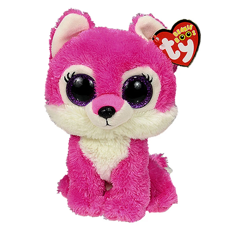 15 см Ty Beanie Boos милая мягкая детская плюшевая игрушка с большими глазами и длинными