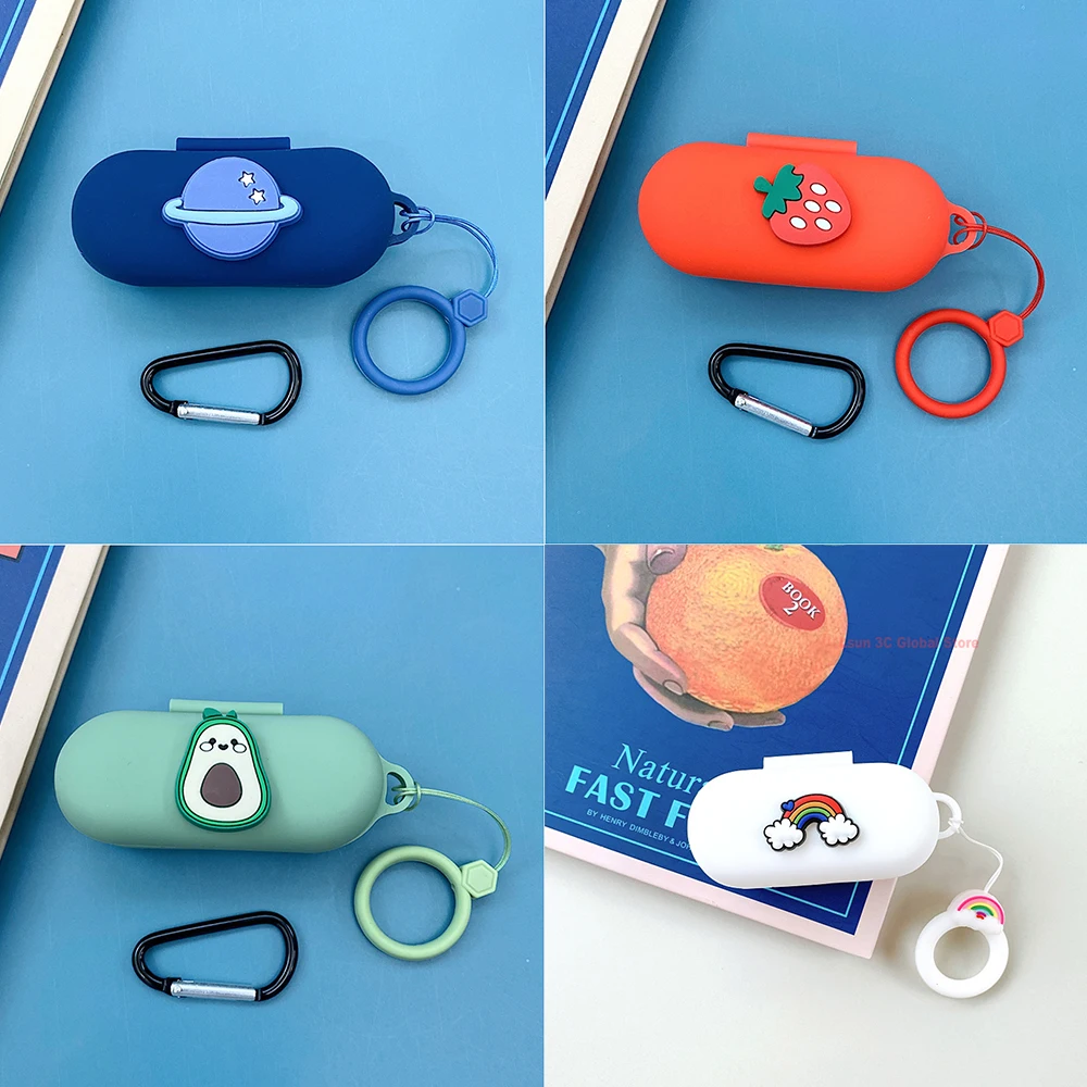 

Cute Avocado Fruit Silicone Case for Huawei FreeBuds 3i Case for Honor Flypods 3 Bluetooth Earphones Protect Cover Headphone Box