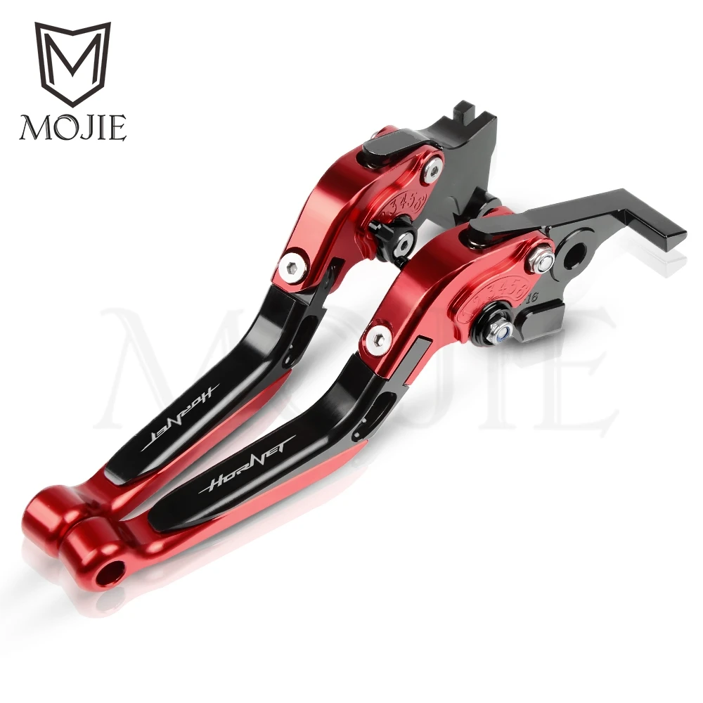 Red Black Мотоцикл с ЧПУ Рычаги тормозного сцепления для Honda CB600F Hornet CB 600F 600 F 2007-2013 2008 2009 2010 2011 2012 рычаги тормозного сцепления - Цвет: Red Black