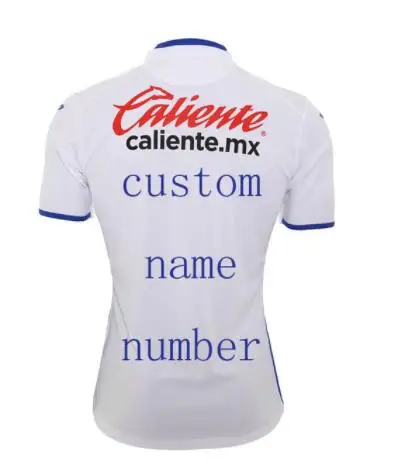 Cruz Azul de mecxico hogar Tercera camiseta de alta calidad 3A+++ hombre camiseta camisetas CDSyC Cruz azulCamiseta - Цвет: custom