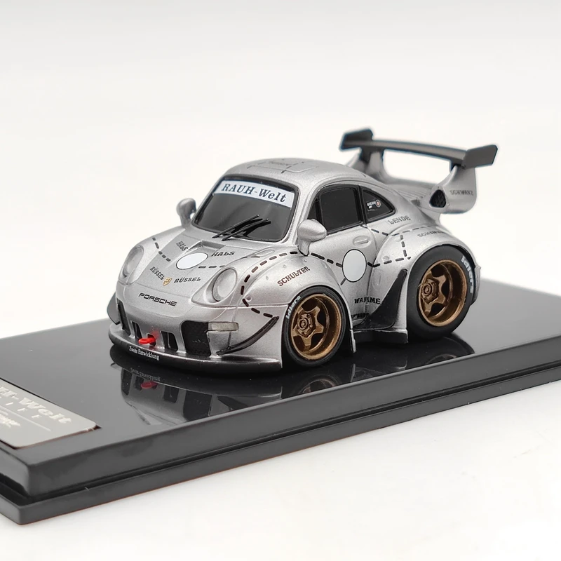 1/64 YOU &amp CAR x Furuya Q RWB RAUH-WELT BEGRIFF P ~~ sche модели коллекции Silver Limited Edition | Игрушки и хобби