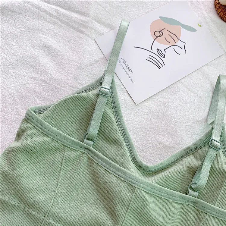 

FASHION SEXY Make firm offers non-trace abundance underwear exposed them women without rims render all the condole belt bra cup