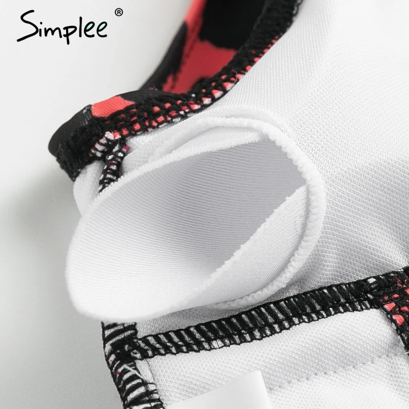 Женский цельный купальник Simplee привлекательный купальный костюм с пуш ап и