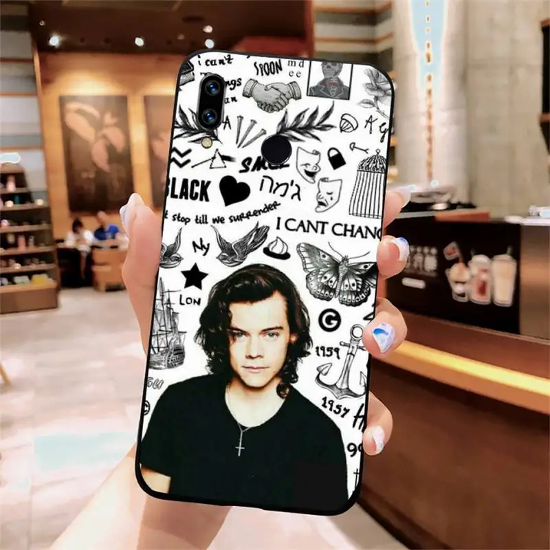 

Harry style one direction butterfly Phone Case For Xiaomi Redmi note 7 8 9 t k30 max3 9 s 10 pro lite