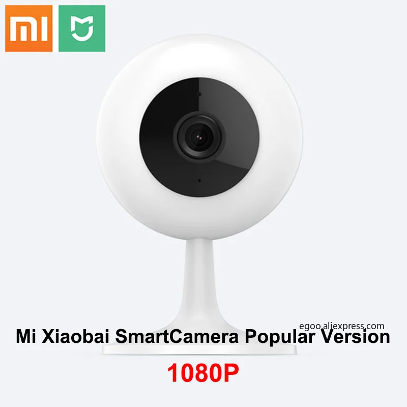 Xiaomi Mi Xiaobai смарт камера IP с углом обзора 360 градусов 1080P FHD ночное видение