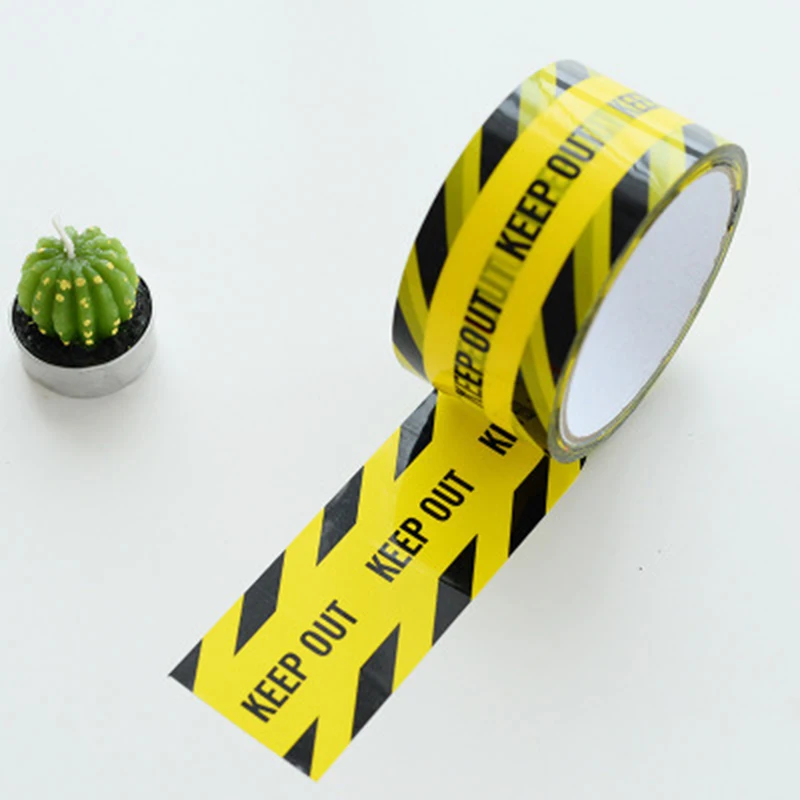 

4.8cmx25m Barricades Ribbon Danger Tape Safety Caution Tape Warning Tape DQ-Drop