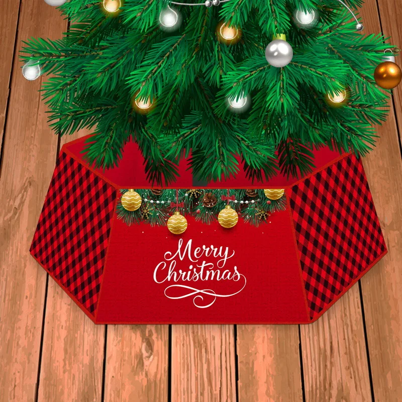 

2021 New Christmas Tree Skirt Christmas Supplies Christmas Tree Bottom Decoration Christmas Tree Border Chrismas Decoration