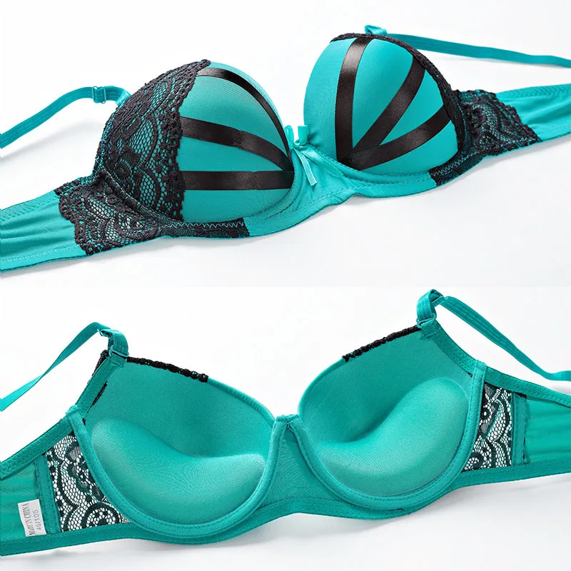 Комплект нижнего белья ATHVOTAR пуш-ап кружевное нижнее белье сексуальный женский