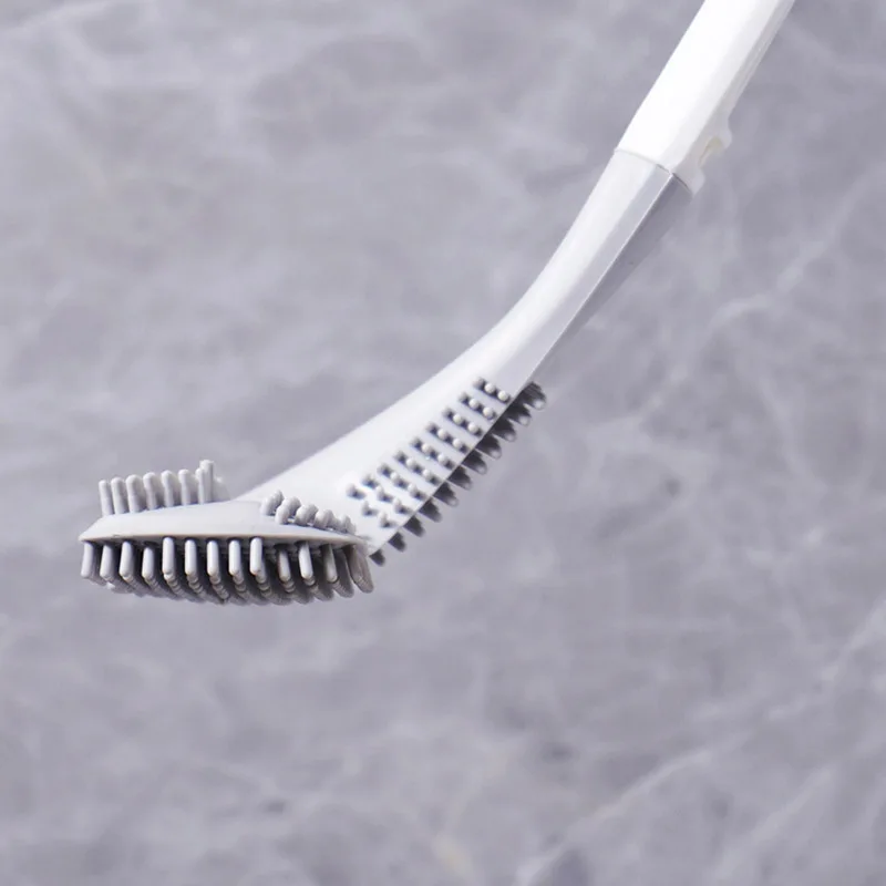

Creative Golf Toilet Brush with Long Handle Silicone Toilet Brush Durable Bathroom Cleaning Tools ALS88
