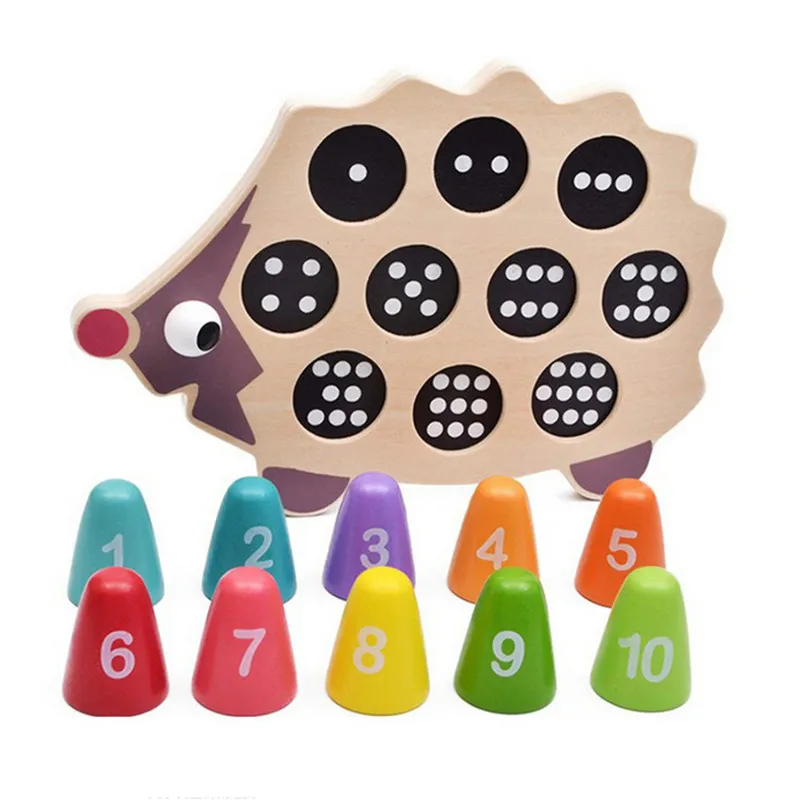 Деревянная детская развивающая игрушка для раннего обучения математический