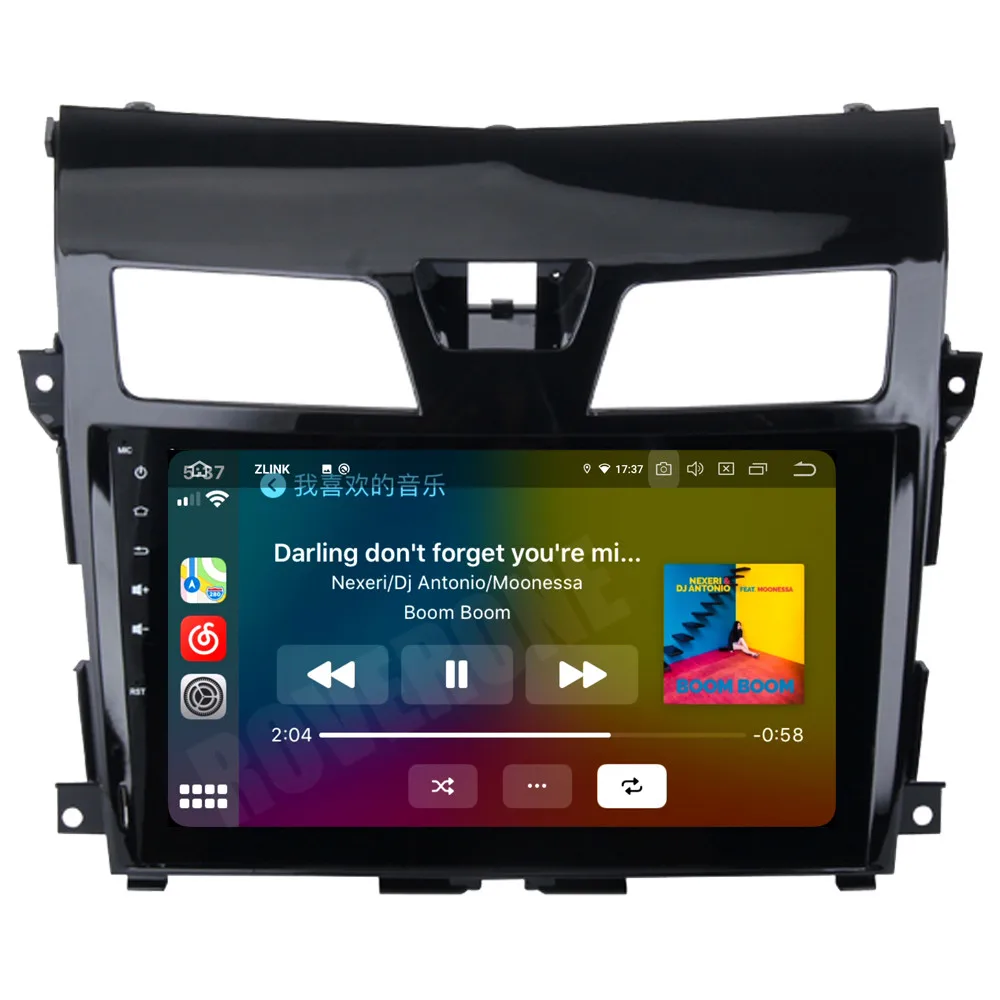 RoverOne для Nissan Teana Altima Android 10 Авторадио автомобильный радиоприемник с навигацией GPS