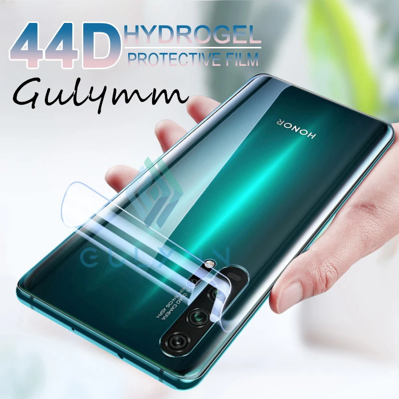 Новинка мягкая защитная пленка 44D на заднюю панель для Huawei Honor 8 9 10 Note10 8X Mate20 Mare10 P30