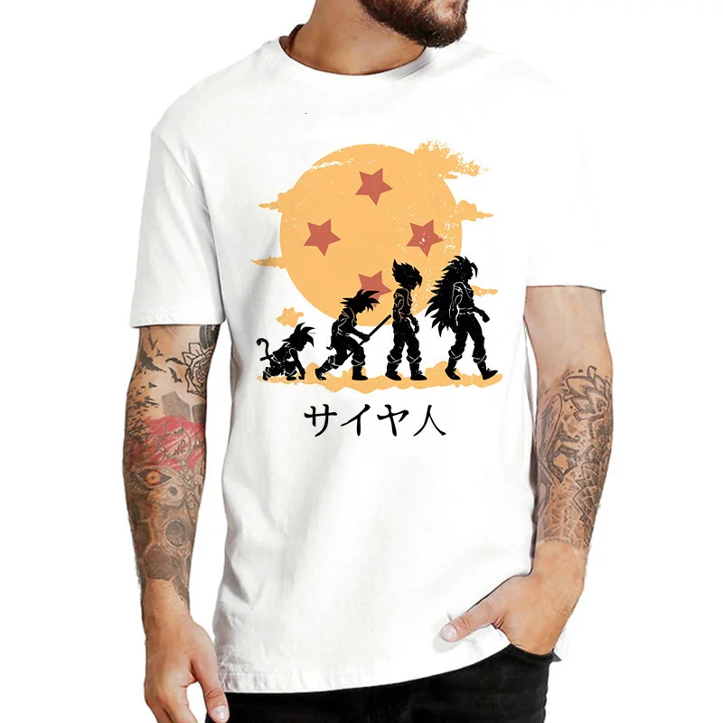 Футболка с Драконий жемчуг, Супер Саян, драконий жемчуг Z Dbz Son, футболка «Goku», Япония, Вегета, аниме, футболка для мужчин/мальчиков, топы, футболка, Прямая поставка