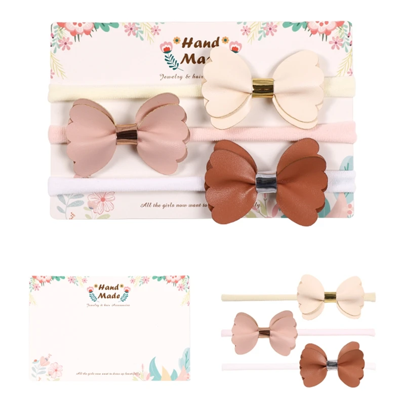 

9 PCS Big Bows Baby Headbands Hairbands Hair Bows Elastics for Baby Girls Newborn Infant Toddler Child Hair Accessories