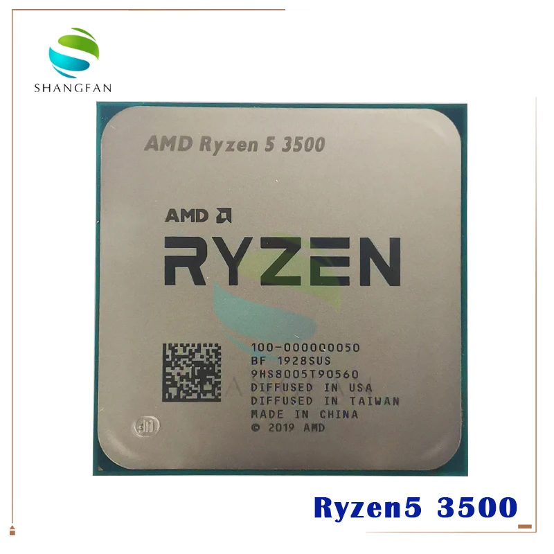 6-ядерный Процессор AMD Ryzen 5 3500X R5 3 6 GHz с шестигранной резьбой 7NM 65W L3 = 32M 100-000000158 Socket AM4