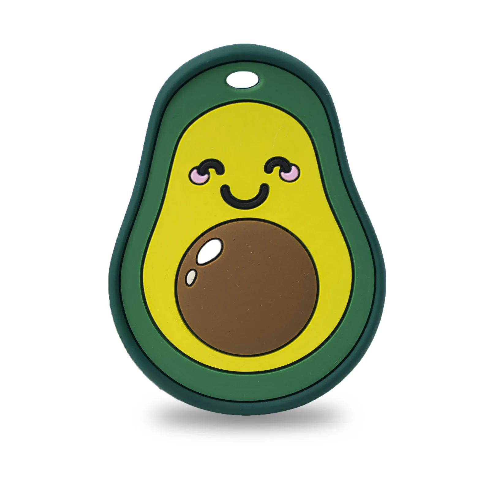 Juguetes de dentici&oacute;n para beb&eacute;, sin BPA, aguacate, roedores, masticables, con forma de Animal, productos para beb&eacute;, regalo de enfermer&iacute;a, 5/10 Uds.-3