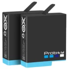 Оригинальный аккумулятор probty для GoPro Hero 8 Hero 7 Hero 6, черный аккумулятор, полностью декодированный, 1680 мАч, аккумулятор GOPRO Hero 8 hero 7 hero 6