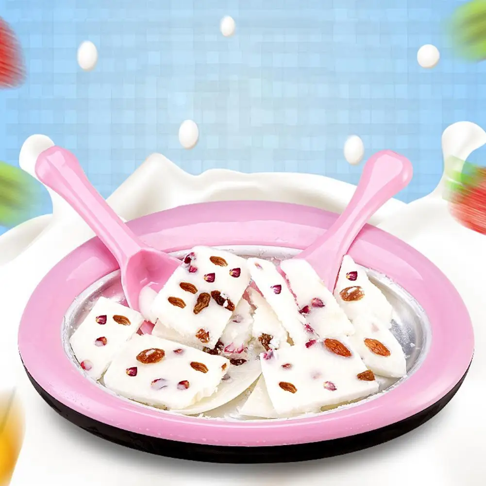 

Household Mini Fried Yogurt Machine Children Homemade Fruit Ice Cream Ice Porridge Fried Ice Tray
