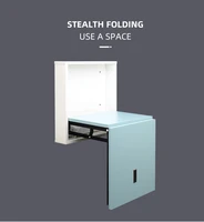 2pcs silver folding seat stools bracket hinges stainless steel shelf support shoe cabinet wardrobe closet frame stool
