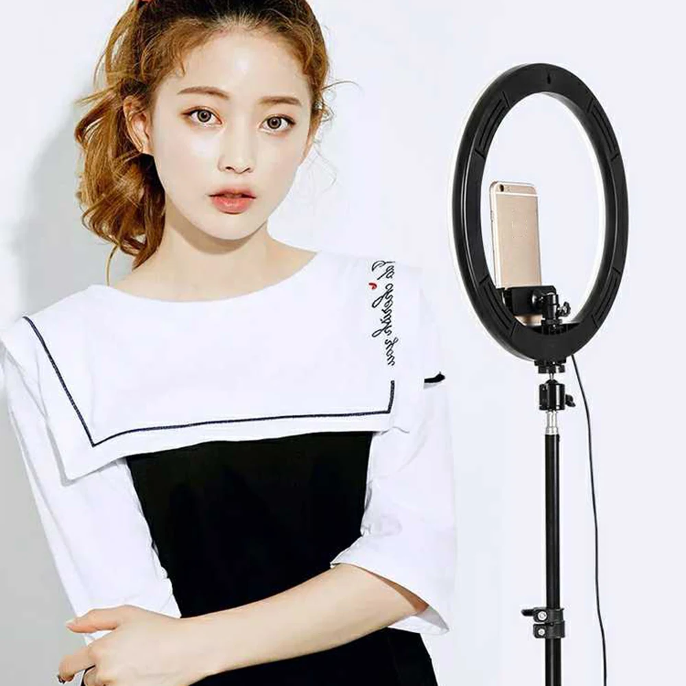 Светодиодный кольцевой светильник для селфи заполняющий мобильного телефона с