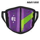 Многоразовая маска для лица Evangelion-Shinji Ikari-01, лучший подарок, смешной принт, Евангелион синьцзи Икари, Аниме Евангелион чехол для косплея