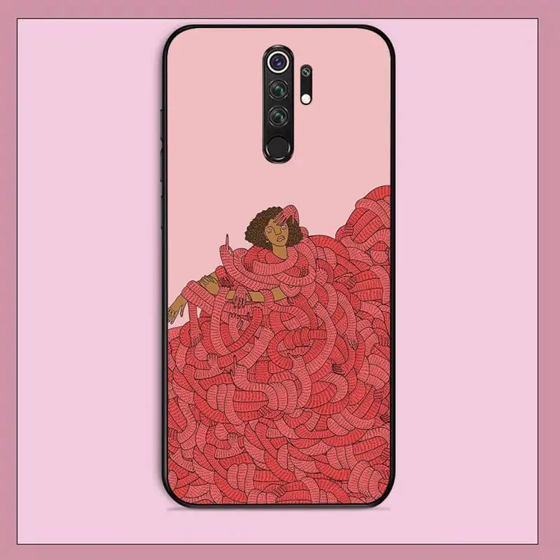 TOPLBPCS Polly Nor Art чехол для телефона RedMi note 7 8 9 6 5 4 X pro 8T 5A|Бамперы| |