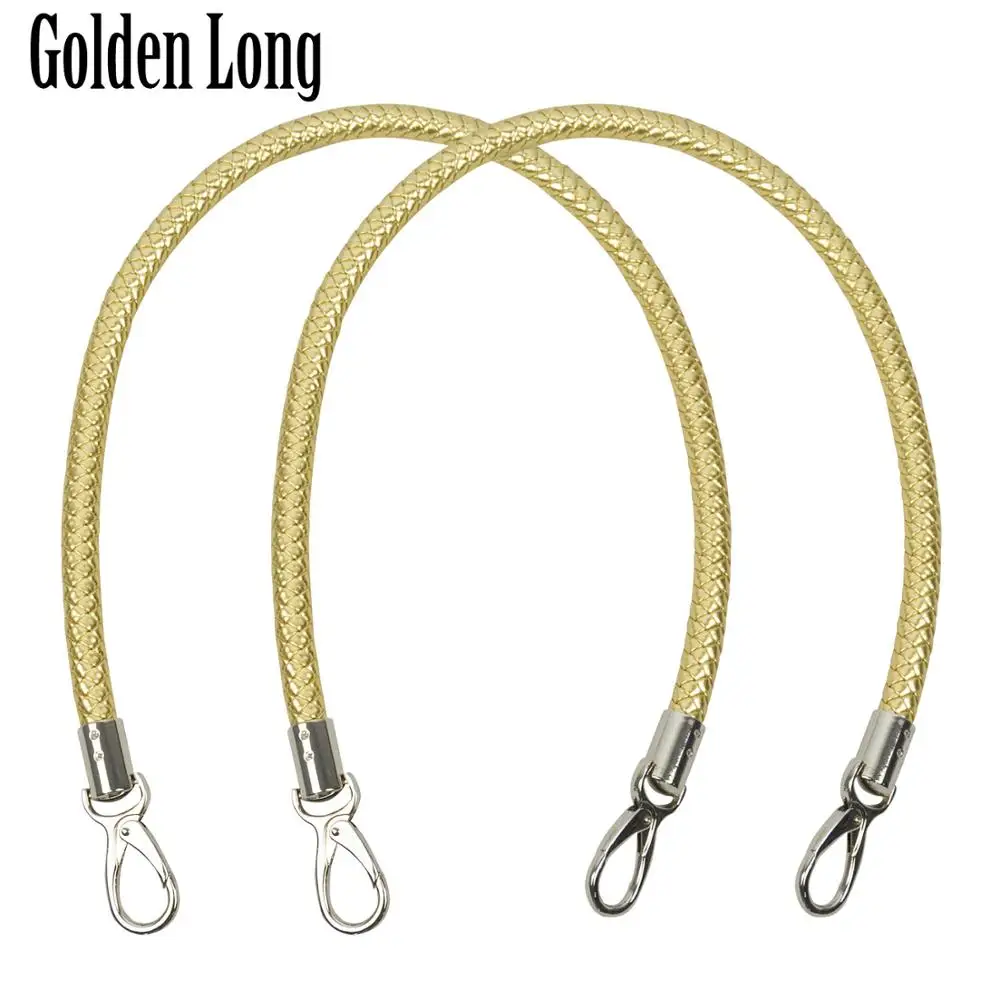 golden long TANQU Новинка 1 пара Obag ручки длинный короткий ремень для Obag EVA Obag женская сумка через плечо - Цвет: golden long