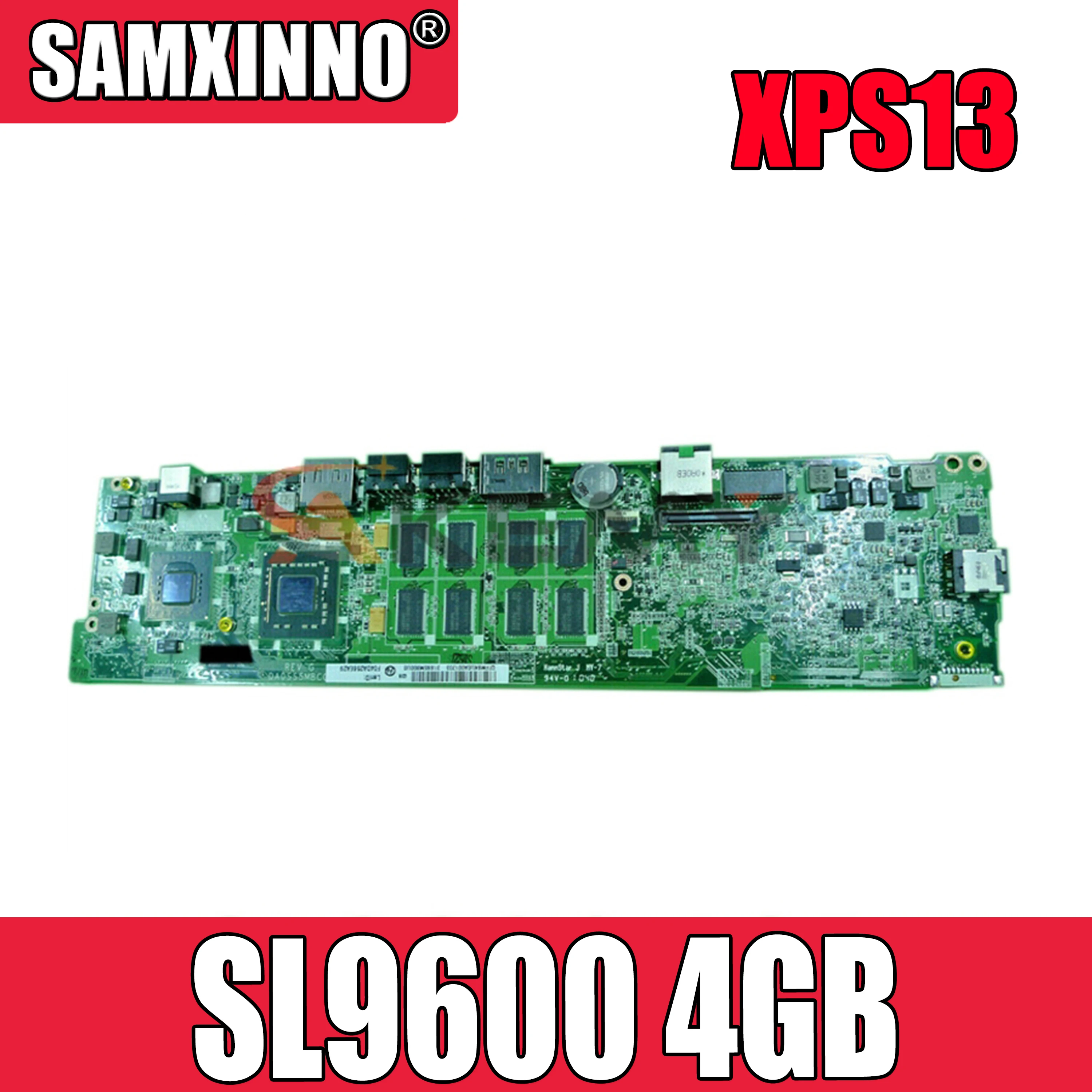

Оригинальная материнская плата для ноутбука DELL XPS13 P01S ADAMO 13 Core SL9600 4GB системная плата CN-02WP3G 02WP3G DA0SS5MBCG0 тестирование